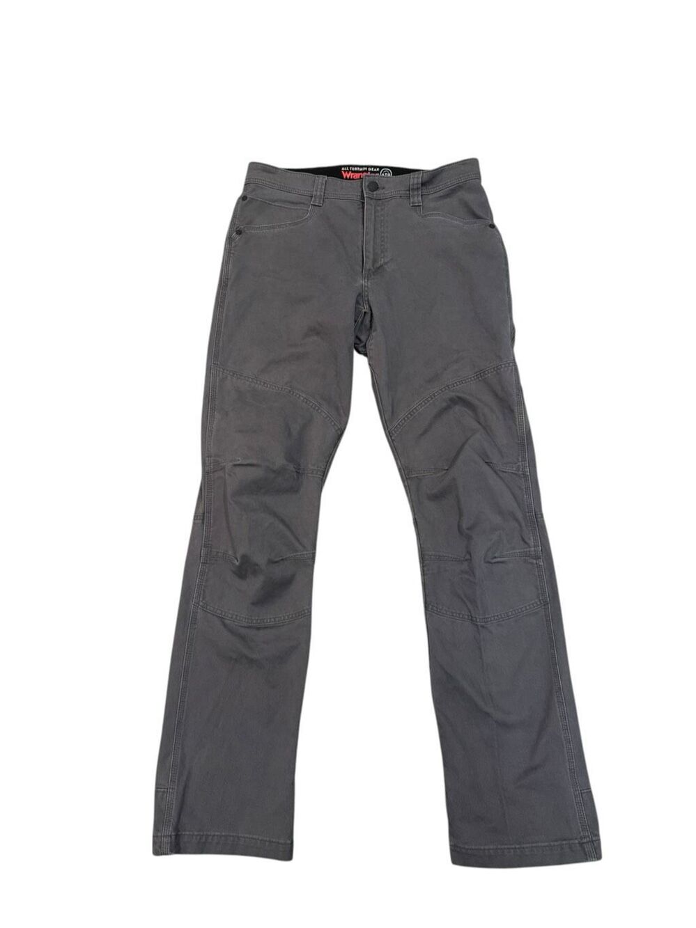 Wrangler ATG All Terrain Gear Mens 32x34 Gray Utility Cargo Hiking Work Pants